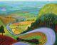 Garrowby Hill David Hockney Canvas Wall Art 46x30