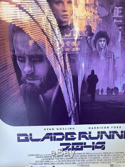 Gabz Blade Runner 2049 variant screen print poster Mondo Grzegorz Domaradzki