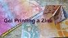 Gel Print A Zine Gelprinting Zine