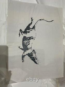 Genuine Banksy GDP Rat Screen Print