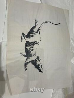 Genuine Banksy GDP Rat Screen Print