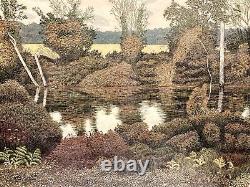 Gordon Mortensen Maryland In Early Fall Signed & Numbered Woodcut Art Print