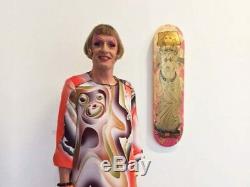 Grayson Perry Rare Kateboard Skate Board Deck Limited Edition Of 999