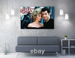 Grease 1 Large Canvas Wall Art Float Effect/frame/picture/poster Print