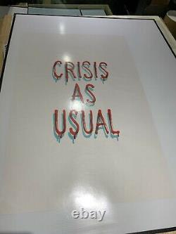 Gross Domestic Product Banksy Three Give Away Prints Thrower Crisis And Rat