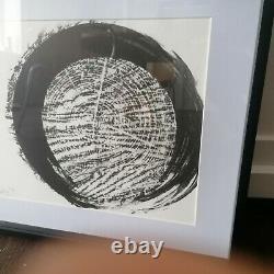 Günther Uecker Lithografie Spirale handsigniert e. A. Exemplar aus 2003