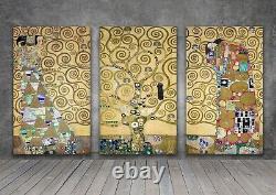 Gustav Klimt The Tree of Life Love KISS CANVAS PAINTING ART PRINT WALL 414