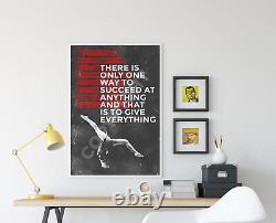 Gymnastics Poster 09 SUCCEED Photo Print Art Motivation Quote Gift