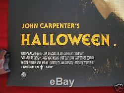 Halloween Mondo Original Movie Poster Jock Art Print Quad Variant Michael Myers