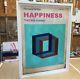 Harland Miller Happiness The Case Against Signed Print. Framed Art Glass