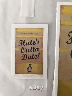 Harland Miller Hates Outta Date Print sold out Limited edition of just 50