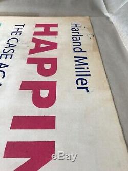 Harland miller happiness silkscreen print + banksy kaws hirst