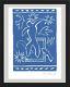 Henri Matisse Original Ltd Ed Print Joyful Man Hand Signed With Coa (unframed)