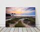 Holywell Bay Nr Newquay Cornwall Sunset Canvas Print Framed Picture Wall Art