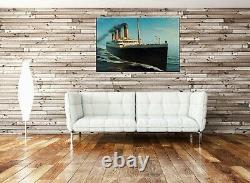 Home Artwork wall Decor Eternal classics Titanic Oil painting Printed on canvas