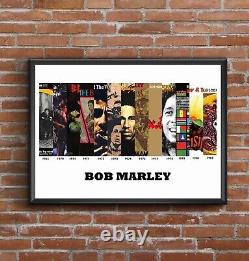 Hot Water Music Discography Multi Album Art Poster Print Christmas Gift