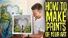 How To Make Prints Of Your Art The Cheapest Possible Solution