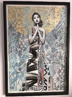Hush' The Wish' Signed Limited Edition HPM Framed