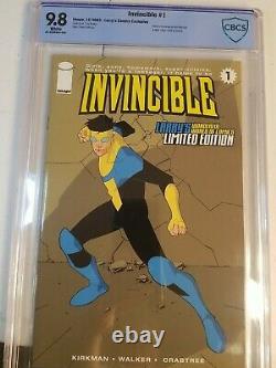 INVINCIBLE #1 CBCS NM+ 9.8 LIMITED EDITION LARRYS Low Print Run of 1000 HTF