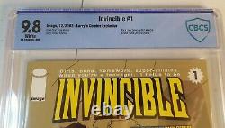 INVINCIBLE #1 CBCS NM+ 9.8 LIMITED EDITION LARRYS Low Print Run of 1000 HTF