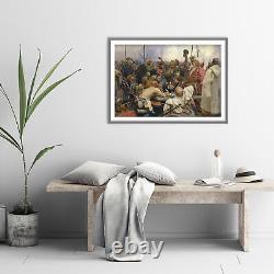 Ilya Repin The Zaporozhye Cossacks (1891) Photo Poster Painting Art Print