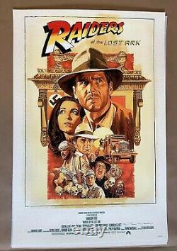 Indiana Jones AP Prints by Paul Mann Art Print Poster Raiders Movie Trilogy Set