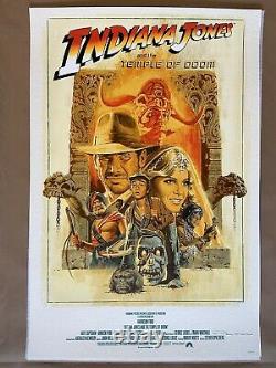 Indiana Jones AP Prints by Paul Mann Art Print Poster Raiders Movie Trilogy Set