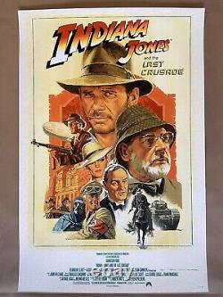 Indiana Jones AP Prints by Paul Mann Art Print Poster Raiders Movie Trilogy Set