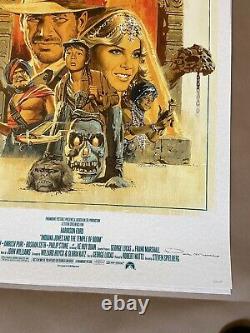 Indiana Jones AP Prints by Paul Mann Art Print Poster Raiders Movie Trilogy Set