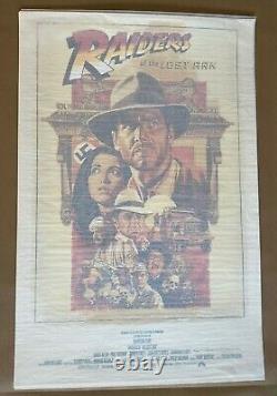 Indiana Jones AP Prints by Paul Mann Art Print Poster Raiders Movie Trilogy Set