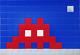 Invader Home Moon 2010 Space Invader Street Art Print Pow Signed Embossed