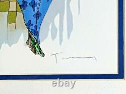 Itzchak Tarkay Limited Edition Framed Serigraph #35/300