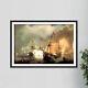 Ivan Aivazovsky Sea Battle At Navarino (1846) Photo Poster Painting Art Print