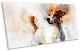 Jack Russell Terrier Dog Panoramic Canvas Wall Artwork Print Art