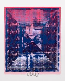 Jason Revok Loop Magenta Umarine Print Limited Edition of 75 NEW