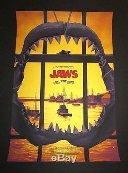 Jaws Mondo Ltd Edition Screen Print Version 2 Phantom City Creative PCC x/225