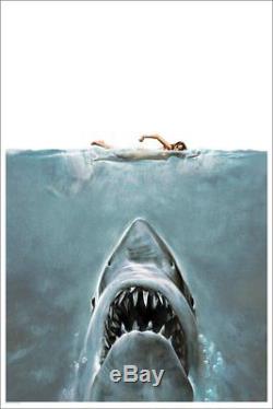 Jaws The Shark Poster Screen Print Art Mondo Roger Kastel Limited Edition PCC