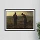Jean-francois Millet The Angelus (1859) Painting Photo Poster Print Art Gift