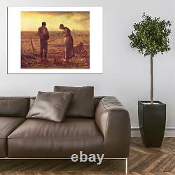 Jean Francois Millet The Angelus Wall Art Poster Print