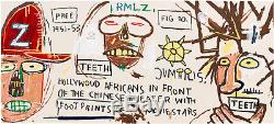 Jean-michel Basquiat Hollywood Africans In Front Of The Chinese Theater 2015
