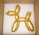 Jeff Koons (after) Gold Balloon Dog Limited Edition Editions Studio With Cao