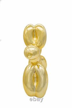 Jeff Koons (after) Gold Balloon Dog limited edition Editions Studio with CAO