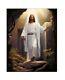Jesus Is Standing Outside Of The Easter Grave-giclee Print Printed On Canvas