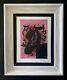 Joan Miro Vintage 1972 Signed Mounted 11x14 Offset Lithograph Ltd Edition