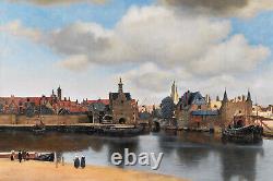 Johannes Vermeer View of Delft (1661) Photo Poster Painting Art Print