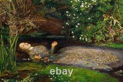 John Everett Millais Ophelia (1852) Painting Photo Poster Print Art Gift