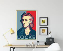 John Locke Art Print Hope Photo Poster Gift