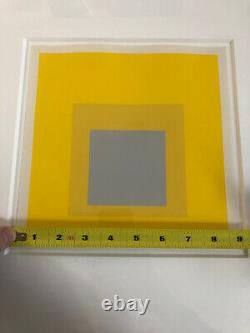 Josef Albers silkscreen Homage to the Square 1977 Professionally Framed