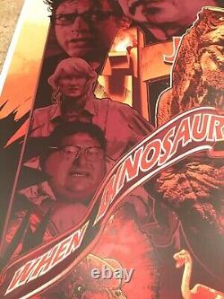 Jurassic Park by John Guydo Mondo Poster NYCC Variant Print Bottleneck x/50