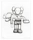Kaws Companionship Screenprint Ngv Gone Signed Numbered Print With Art Book Mint